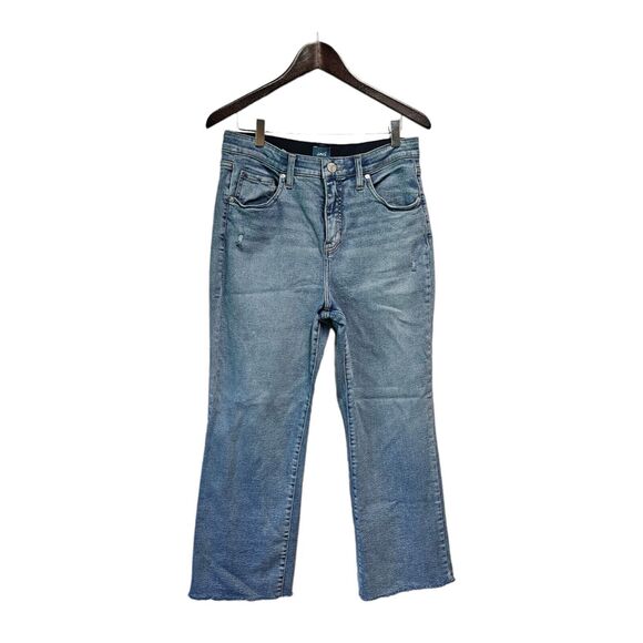 JAG Jean Cropped Bootcut‎ Phoebe Light Wash Raw Hem10/26 - Picture 5 of 6